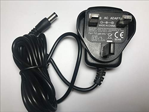 Replacement for 9.0V 0.55A KTEC AC-DC ADAPTOR model KSAFB0900055W1UK Power Supply Charger