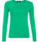 Womens Long Sleeve Round Neck Plain Basic Ladies Stretch T-Shirt Top 8-26 (Jade Green, 8-10)