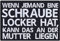 Aufnäher lustig Wenn jemand eine Schraube locker hat, kann das an der Mutter liegen Aufbügler Biker Patch zum annähen/aufbügeln | Humor Bügelbilder Applikation für alle Stoffe | 90x60mm