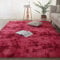 Jyswx Shaggy Teppich für Wohnzimmer – Moderne Langflor Teppiche Schlafzimmer Waschbar – Hochflor Flauschig Teppich für Wohnzimmer, Schlafzimmer, Schlafsaal, Farbe: Dunkelrot, Größe:200 x 250 cm