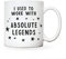 Manta Makes I Used to Work With Absolute Legends Mug | Funny Leaving Gift for Colleagues