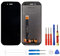 swark Display LCD compatibile con smartphone Caterpillar Cat S42 (nero senza cornice) touch screen + strumenti