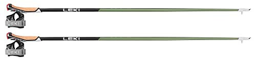 LEKI Flash Carbon Länge 130 cm green metallic-black-neonyellow