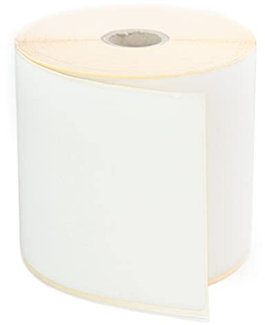 BIGtec 500 Thermoetiketten 100 x 150mm Versandetiketten 1 Rolle mit 500 Etiketten selbstklebende Adressaufkleber, permanent haftend, wasserabweisend Thermodirekt Druck Label für Thermodrucker