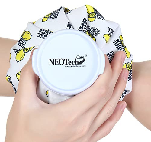 NEOtech Care Eisbeutel - Kühlbeutel mit Schraubdeckel - wiederverwendbarer, nachfüllbarer Beutel - 100% Juice No Seeds - 12 cm