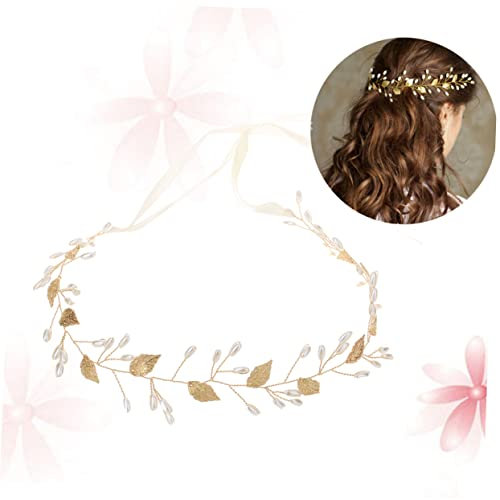 FOMIYES Diseño de Tocado de Novia Diadema Hecha a Mano Tocado de Novia para Bodas Y Fiestas