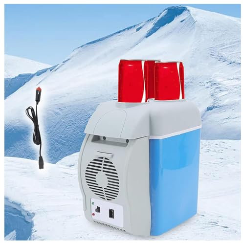 HAZARA Nevera Coche Enchufable, 7.5l,Coche 12v,Bajo Ruido Neveras Baratas, Con FuncióN De Enfriamiento Y CalefaccióN Nevera Exterior, Nevera PortáTil Para Acampar