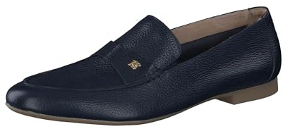 Paul Green Damen SUPER Soft Slipper, Frauen Slip On,Halbschuhe,Slides,Schlupfschuhe,schluepfschuhe,Loafer,College Schuhe,Blau (Space),40 EU / 6.5 UK
