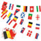 Fussball Em 2024 Deko Fahnenkette,26,2Ft Fussball Europameisterschaft 2024 Stoff Wimpelkette Outdoor Indoor Euro 2024 Girlande Mit 24 Euro Teilnehmermannschaften Fahnen Für Gartenbar Party Dekoration