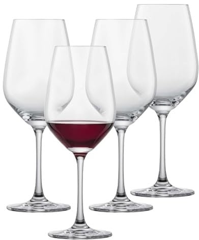 SCHOTT ZWIESEL Weißweinglas Forté (4er-Set), zeitlose Weingläser für Weißwein, spülmaschinenfeste Tritan-Kristallgläser, Made in Germany (Art.-Nr. 123611)