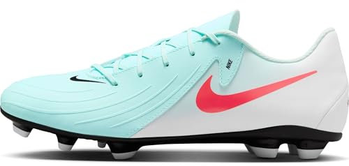 Nike Unisex Phantom Gx 2 Club Oxford-Schuh, Mint Atomic Red Off Noir, 40.5 EU