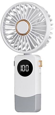 Ventilador Recargable Portátil,Ventilador De Mano | Ventilador de aire acondicionado portátil plegable - Recargable por USB, aire acondicionado portátil, dispositivo de refrigeración de escritorio, co