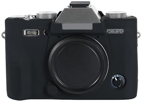 for FUJIFILM X-T30 II Camera Case,Silicone Rubber Camera Housing Protective Cover Case for FUJIFILM X-T30 II (Black)