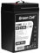 Green Cell AGM 6 V 4,5 Ah con batteria IP54 in tessuto non tessuto, batteria al piombo, batteria di ricambio, resistente ai cicli, non necessita di manutenzione per giocattoli elettrici, UPS (6 V 4,5