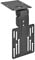 Mount-It! Compact Folding Ceiling TV Mount | Flip Down and Under Cabinet TV Bracket for Small Screens Up to 24 Inches | 90° Tilt and 360° Swivel | VESA 50x50, 75x75, 100x100 | Max 18 lbs