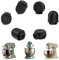 ETZ Speed Control Knob Replacement Part, Lock Lever Knob (3 Sets) for KitchenAid Stand Mixer 5QT, 6QT, K45, Tilt-Head Mixer K45 K45SS, KSM75, Bowl-Lift Mixer KD2661, KL26M, KP26M1