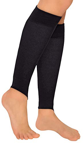 FußGut Unisex Stütz-Stulpen, 1 Paar schwarz Größe Einheitsgröße