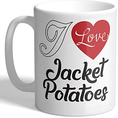 I Love Mugs - I Love Jacket Potatoes - Mug, Ceramic, 11fl.oz.