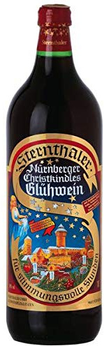 9 Flaschen Sternthaler Nürnberger Christkindles Glühwein Drathen Josef GmbH & Co. KG a 1000ml