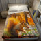Violetpos Dick Decke Weich Wärme Gemütlich Fleece Sofadecke Nettes Eichhörnchen Das Nüsse Wald Isst 150 x 200 cm