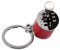 Redxiao - Polierter Metall-Schalthebel, Mini-Schlüsselbund, Auto-Teilmodell, Metall-Schlüsselbund-Schlüsselring-Gadgets, für Taschen / (10.00*10.00*10.00cm - Rot)
