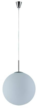 Lindby Pendelleuchte Marike (Modern) in Weiß aus Glas (1 flammig, E27) - Hängelampe Esstischlampe Hängeleuchte Wohnzimmerleuchte