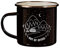 Sass & Belle Out of Office Tasse, Emaille, Schwarz