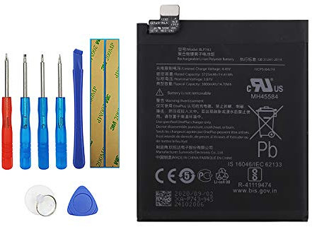 Vvsialeek BLP743 Ersatz Akku Kompatibel Für Oneplus 7T 1+7T with Free Toolkit