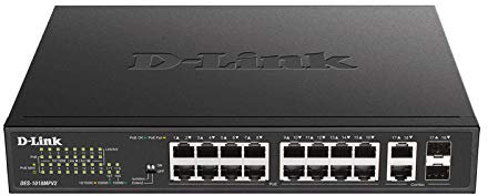 D Link 18 Port Unmanaged Gigabit Ethernet Switch