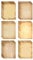 Stationery Paper, 100 Sheets, Aged Look Vintage Antique Old Fashion Parchment Paper, Letter Size 8.5 x 11 inch, Double Sided Printing Paper, by Better Office Products, 6 Designs, 100 Pack