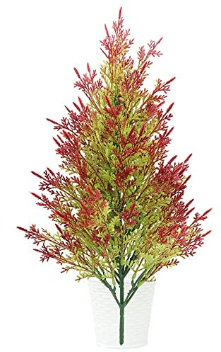 CCUCKY Alberi Artificiali, Conifera di Pino Cipresso Artificiale per Decorazione del Cortile all'aperto