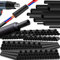 Retoo 100 piezas tubos termorretráctiles para Cables, Aislamiento Eléctrico 6 tamaños, 1,5mm-10mm, Reparaciones y Conectores, Impermeabilización e Aislamiento de Cables, Doméstico o Industrial