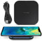 Wireless Charger QI-Zertifizierte Kabellose Induktive Ladestation 15W 10W 7,5W 5W kompatibel mit Nothing Phone 2/1 und Allen QI fähigen Smartphones, Modell:M02_10W_Schwarz