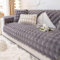 uyeoco Samt Sofabezug 1 2 3 4 Sitzer Couchbezug L Form Ecksofa Sofa/Couch überwurfdecke, Samt Couch Überwürfe Sofahusse Sofaüberwürfe rutschfest Sofa Abdeckung (Color : #18, Size : 110x160cm)