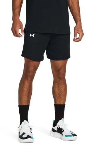 Under Armour Damen UA Rival Terry Short, Running Shorts für Damen, bequeme Sporthose für Warm Up und Training