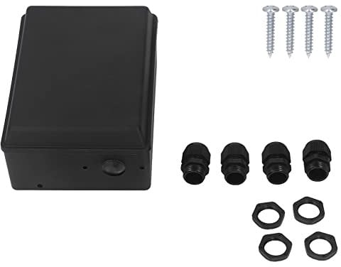 Winch Control Box,Winch Control Protection Box Winch Controller Housing Winch Control Protection Box ABS High Strength Protection Box Kit for 8000 to 20000LB Electric Winch