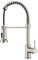 FORIOUS Grifo Cocina Extraible, Grifos Cocina Fregadero, Acero inoxidable Monomando Torneira Cozinha con Giro 360°y Rociador de Doble Función