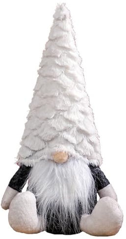 FUPODD Weihnachten Deko Wichtel, Schwedischen Weihnachtsmann für Weihnachtsdeko Plüsch Wichtel Dekoration, Handgemachte, Süße Gnom Zwerg, Geschenk für, Weihnachten und Festival