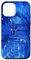 Carcasa para iPhone 12 mini Patrón de placa de circuito de placa base de computadora azul