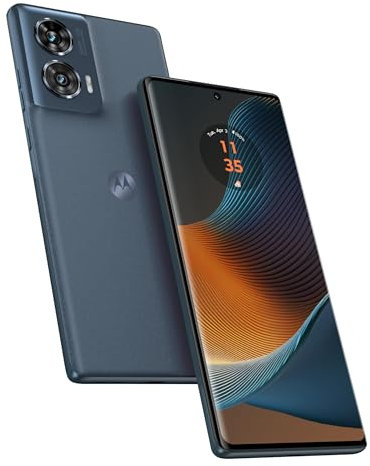 MOTOROLA Edge 50 Fusion 5G, 12GB+12GB RAM, 512GB ROM, Snapdragon 7 Gen 2, 50MP OIS LYTIA Sensor, 6.7 144 Hz pOLED Display, IP68, 5000mAh, Android 14, Forest Blue with Free Moto Buds & SDP