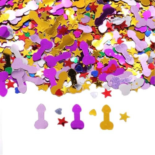 Lpitoy Buntes Glitzer-konfetti, Niedliches Streukonfetti, Party-konfetti, Tischdekoration, Konfetti Für Valentinstag, Dekoration, Konfetti, Feier, Hochzeit