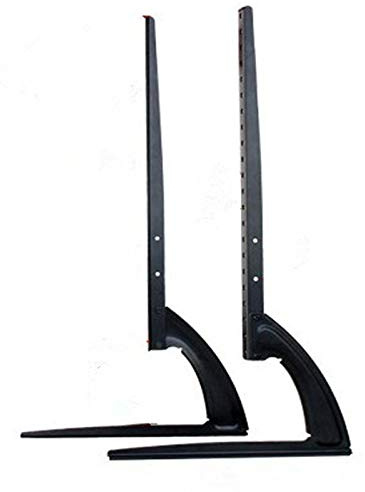 Universal TV Stand Base TV Leg for Most 32-70 Inch LED, LCD Flat/Curved TVs, Replacement Table Top TV Base, Each Bracket up to 55cm, Holds up to 35KG