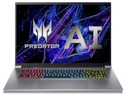 acer Predator Triton Neo 16 Gaming Laptop, 16 165Hz WQXGA+ 165Hz Display, AI-powered, Intel Core Ultra 9 185H, 32GB LPDDR5X RAM, 4TB SSD, NVIDIA GeForce RTX 4070, US English RGB Backlit Keyboard