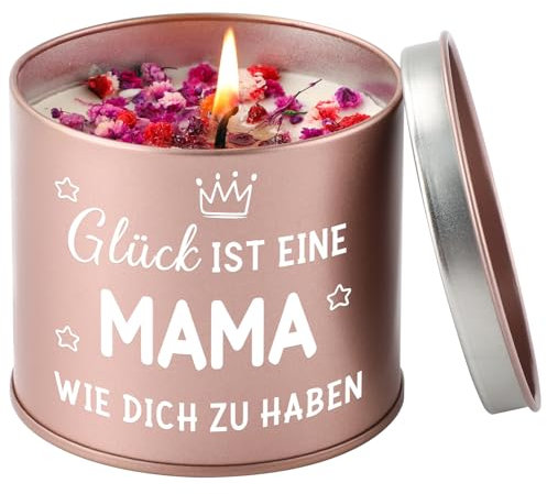 CadeauJoie Geschenke für Mama, 9OZ Lavendel Kerzen Geburtstagsgeschenk für Mama, Beste Mama Geschenk, Muttertagsgeschenke für Mutter Frau zum Ostern Muttertag Geburtstag Weihnachten