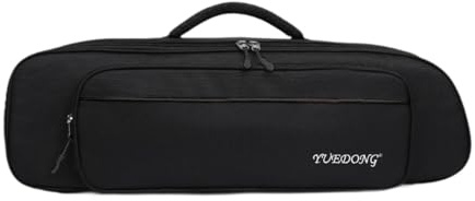 Folpus Bolsa de concierto de trompeta, mochila de bolsa con trompeta con correas de hombro ajustables estuche trompeta accesorios de trompeta