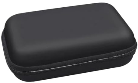 COHEALI Multifunctional Mouse USB Cable Storage Bag Digital Accessories Storage Bag Portable Zipper Closure Eva Material Black for Travel Use