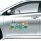DIYthinker Kanada Flavor Vancouver Landschaft und Landmark Aquarell Bild Auto-Aufkleber auf Auto-Styling Aufkleber Motorrad-Aufkleber für Autozubehör 50Cm