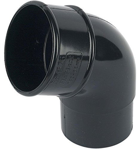 (68mm 112 degree Offset Bend) In the Floplast (BLACK) Hi-Cap Guttering range GUTTER:115mm DOWNPIPE: 68 or 80mm Select Individual components as required