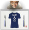 Bochum Fanartikel Tischset PERSONALISIERTES Geschenk, passend für Bochum Fans, Geschenk Jungen, Fussball Männergeschenke Bochum Trikot Geburtstag Weihnachten Platz-Set TS24DEDE