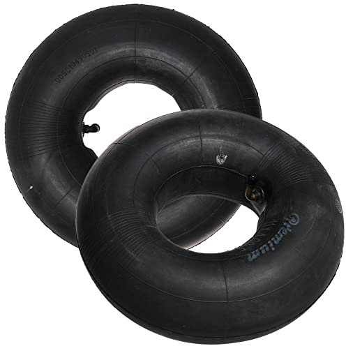 JJDD Carkio Chambre à air de Rechange de qualité supérieure 11 x 4.00-5 Utilitaires avec Tige de Valve Droite TR-13 pour tondeuses à Gazon 2pcs